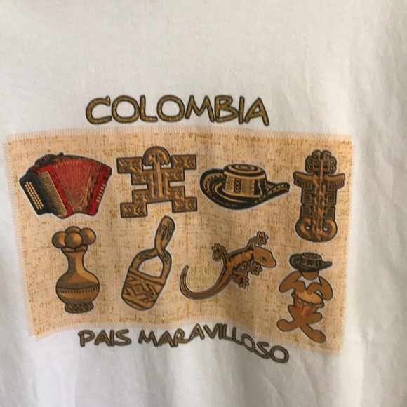 Columbia T-shirt white - Picture 2 of 4